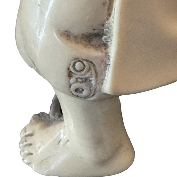 Great 19th Century Vintage Asian Fisherman Sculpture Figurine - Picture 9 of 14